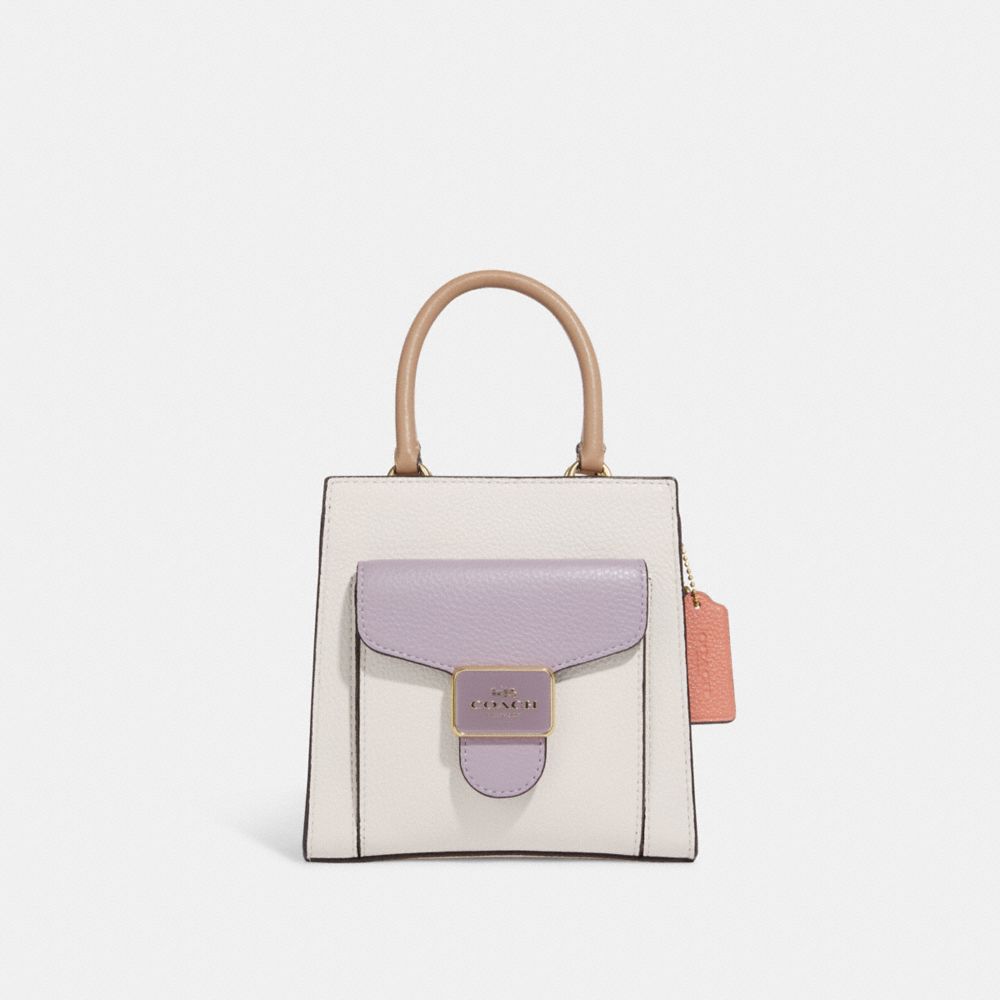 COACH ミニ ペッパー クロスボディ カラーブロック 公式】コーチアウトレット | ミニ ペッパー クロスボディ カラー