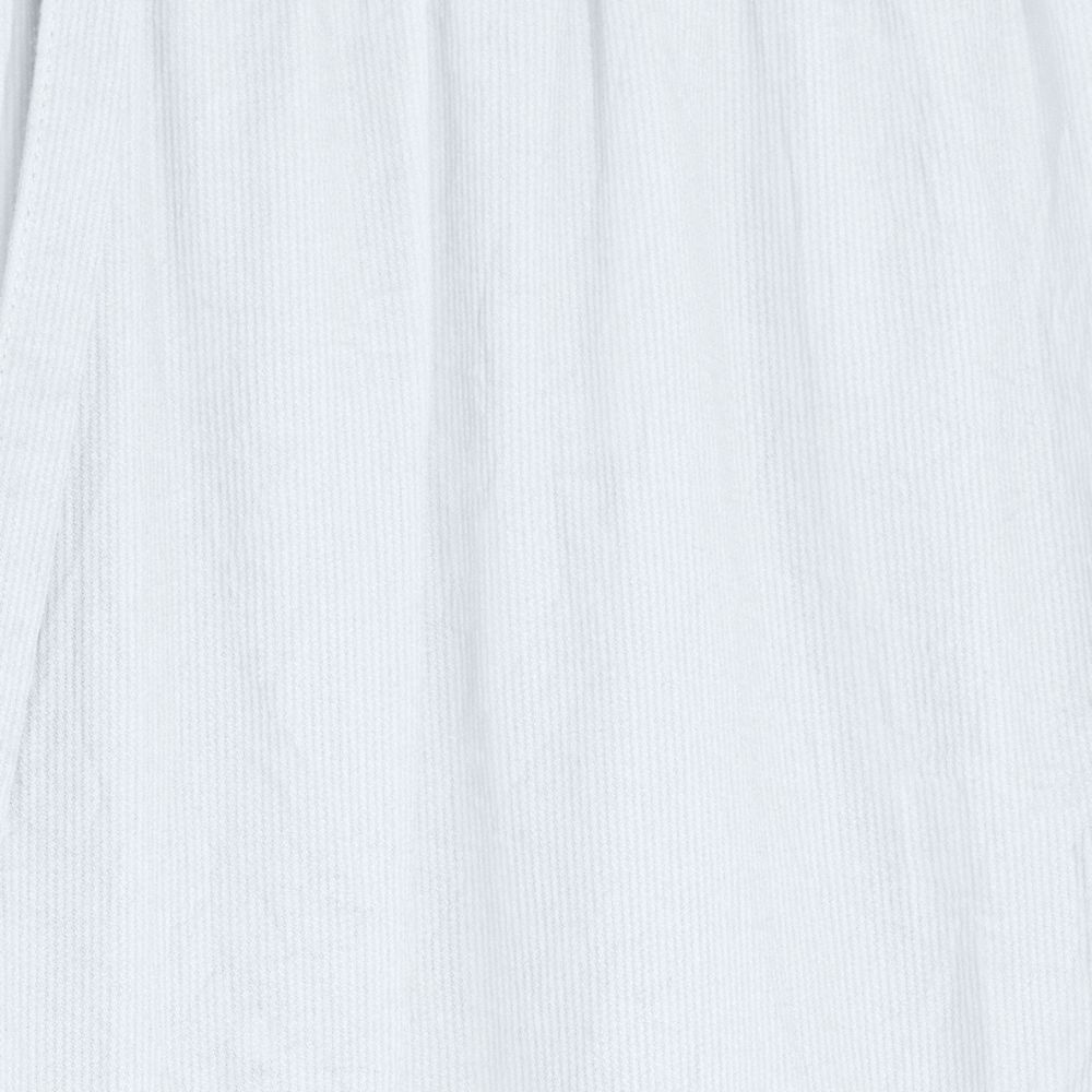COACH®,BRODERIE ANGLAISE PUFF SLEEVE DRESS IN ORGANIC COTTON,White,Angle View