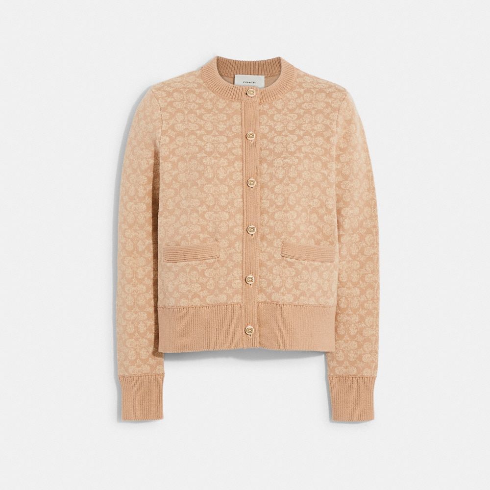 COACH® | Signature Cardigan