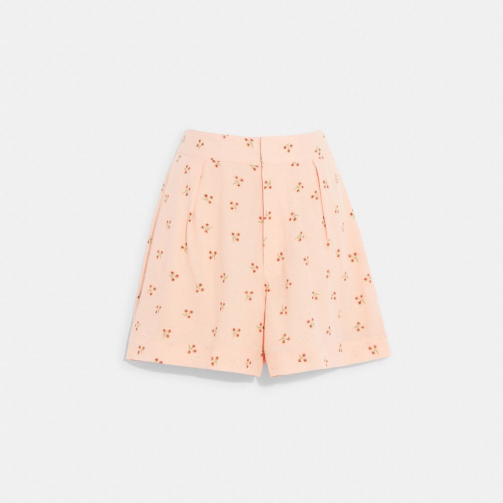Flower Print Shorts