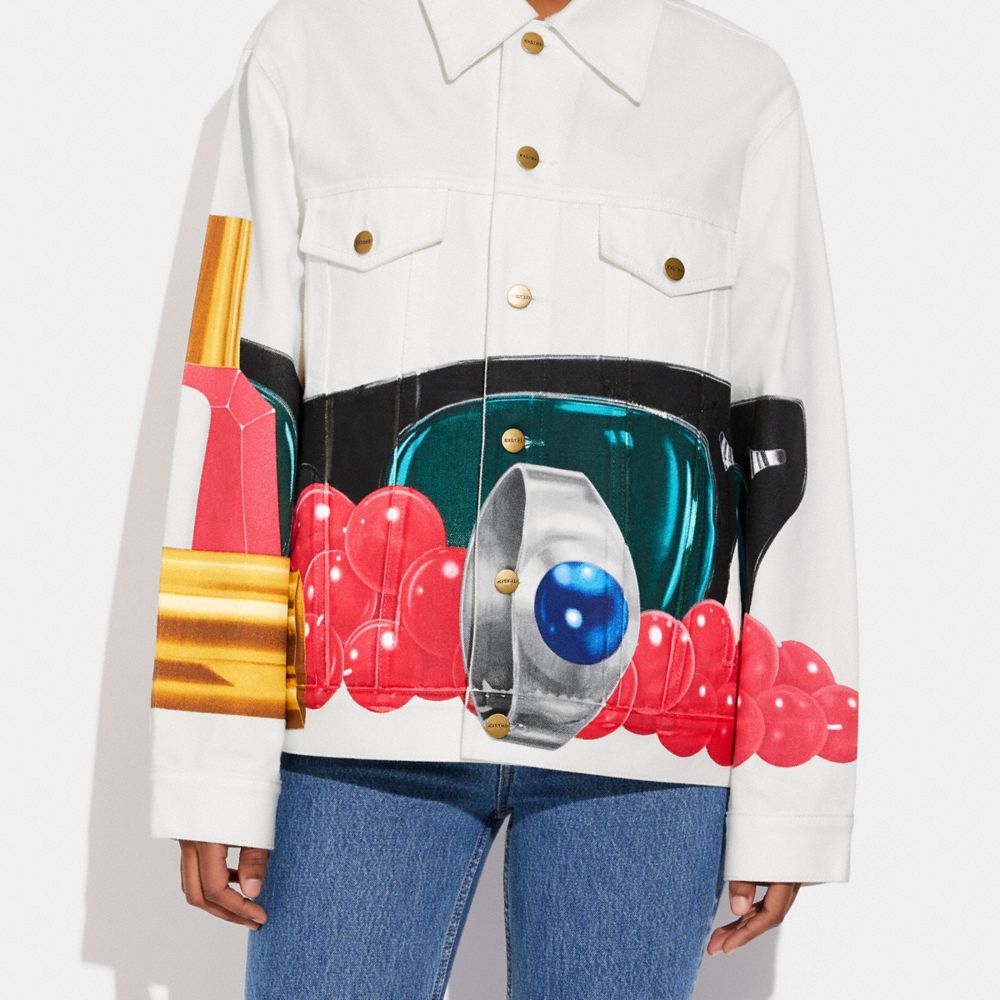 COACH® | Coach X Tom Wesselmann Denim Jacket