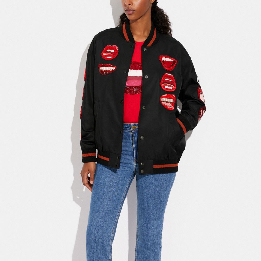 COACH® | Coach X Tom Wesselmann Souvenir Jacket