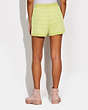 COACH®,SIGNATURE SHORTS,cotton,Yellow,Scale View