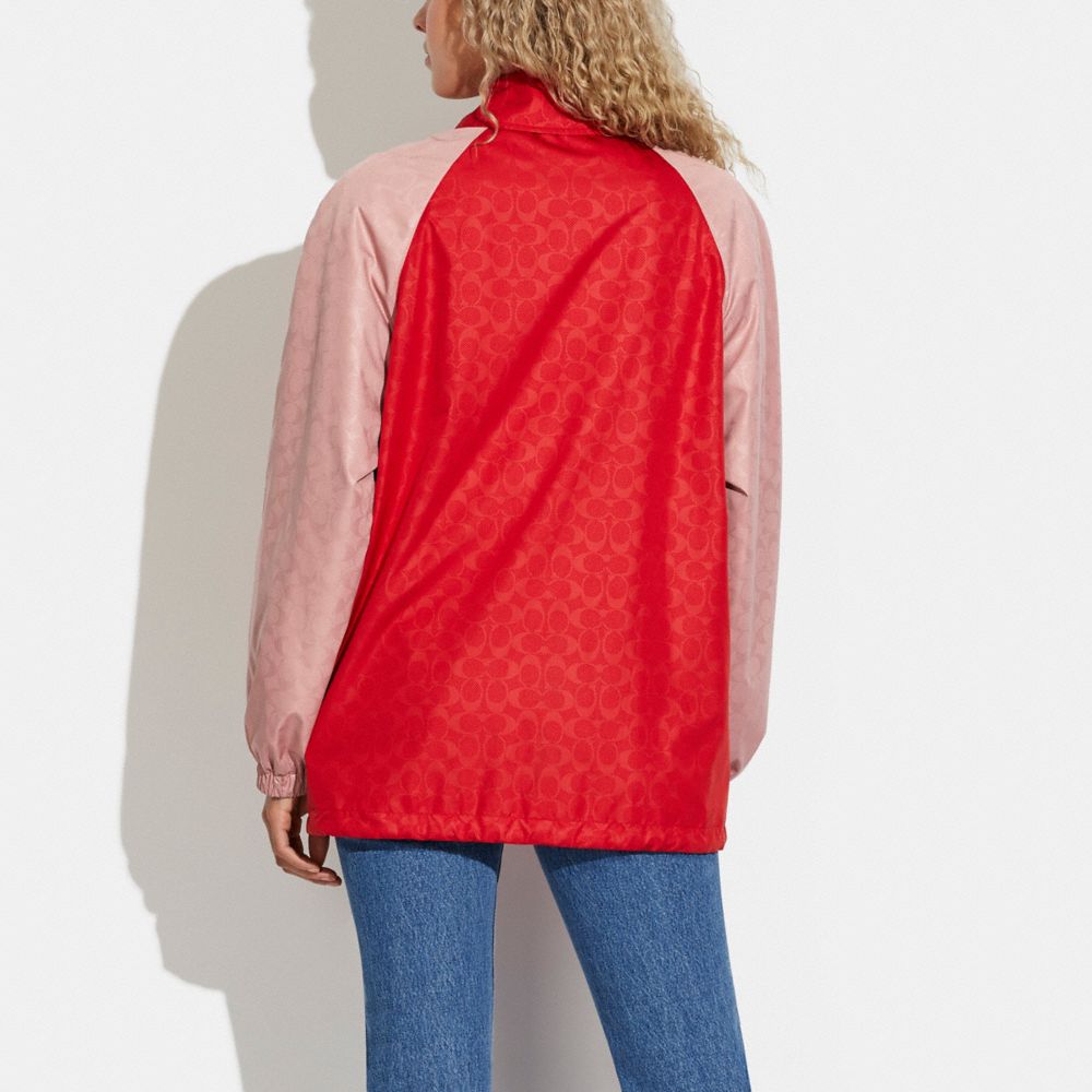 COACH®,Signature Oversized Jacket In Recycled Polyester,,Scale View
