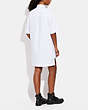 COACH®,COACH X TOM WESSELMANN SHIRT DRESS,cotton,White,Scale View