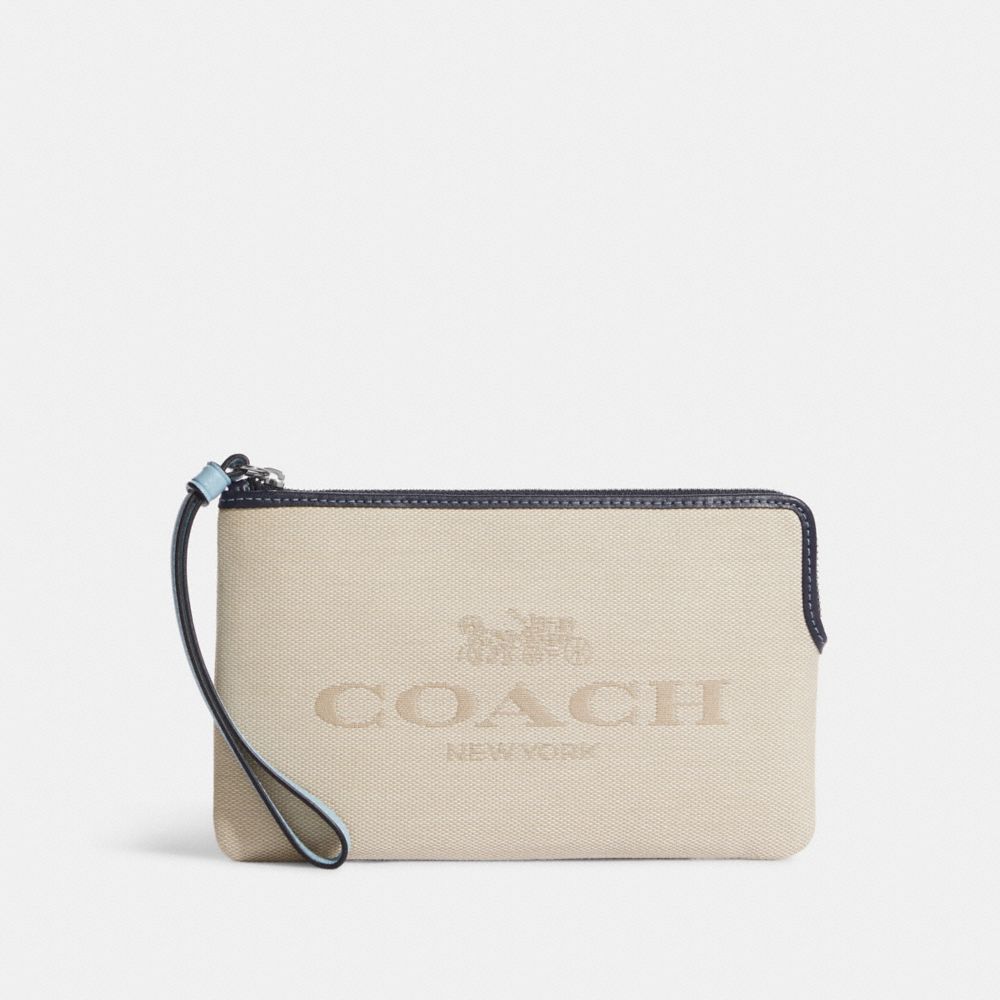 Coach Outlet Large Corner Zip Wristlet