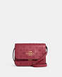 COACH®,MINI BRYNN CROSSBODY,Small,Gold/Rouge,Front View