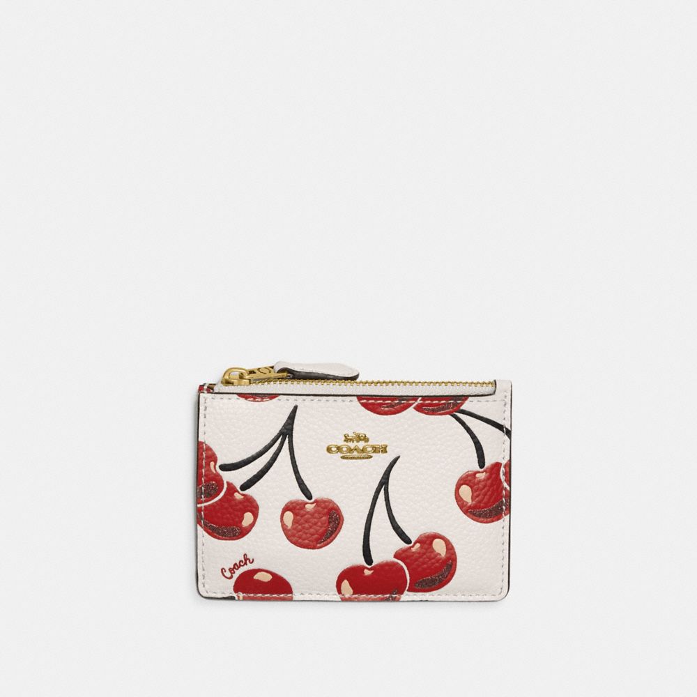 Coach cherry wallet