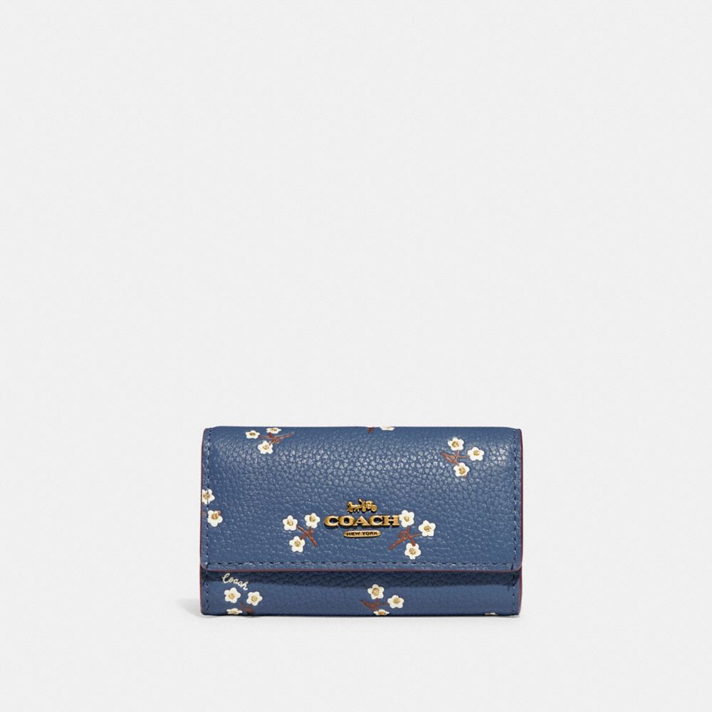 コーチ キーケース COACH レディース 新品 新作 フローラルプリント 花