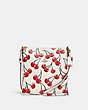 Kitt Messenger Crossbody Bag With Cherry Print