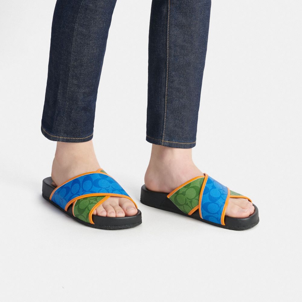 Crossover sandals hot sale