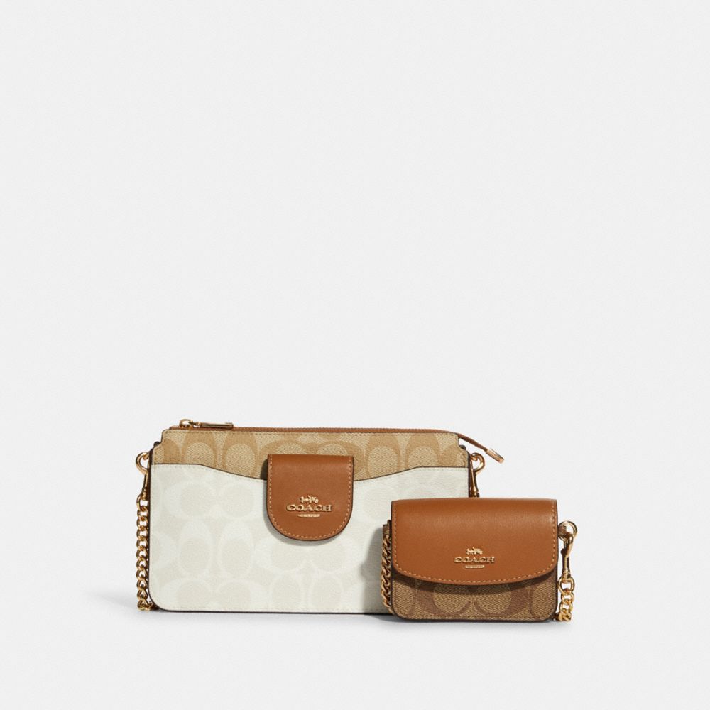 Coach Poppy Crossbody Bag and Card Holder: What Fit's and Mod