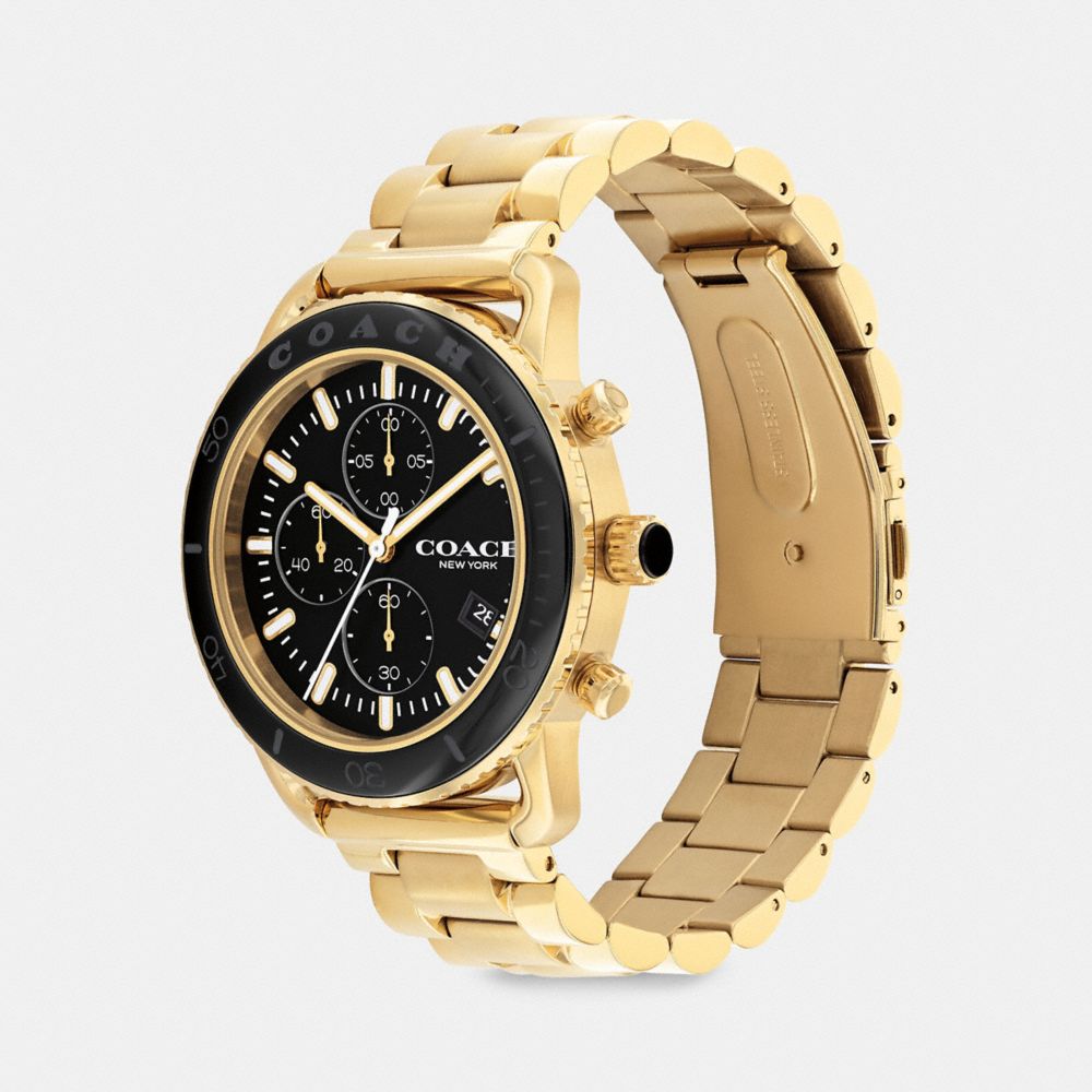 COACH®,Cruiser Watch, 44 Mm,,Angle View