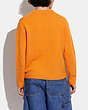 COACH®,COACH VIDEO SWEATER,wool,Orange,Scale View