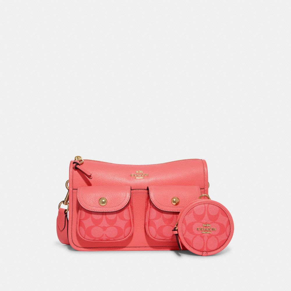 COACH Pennie Shoulder Bag In Colorblock