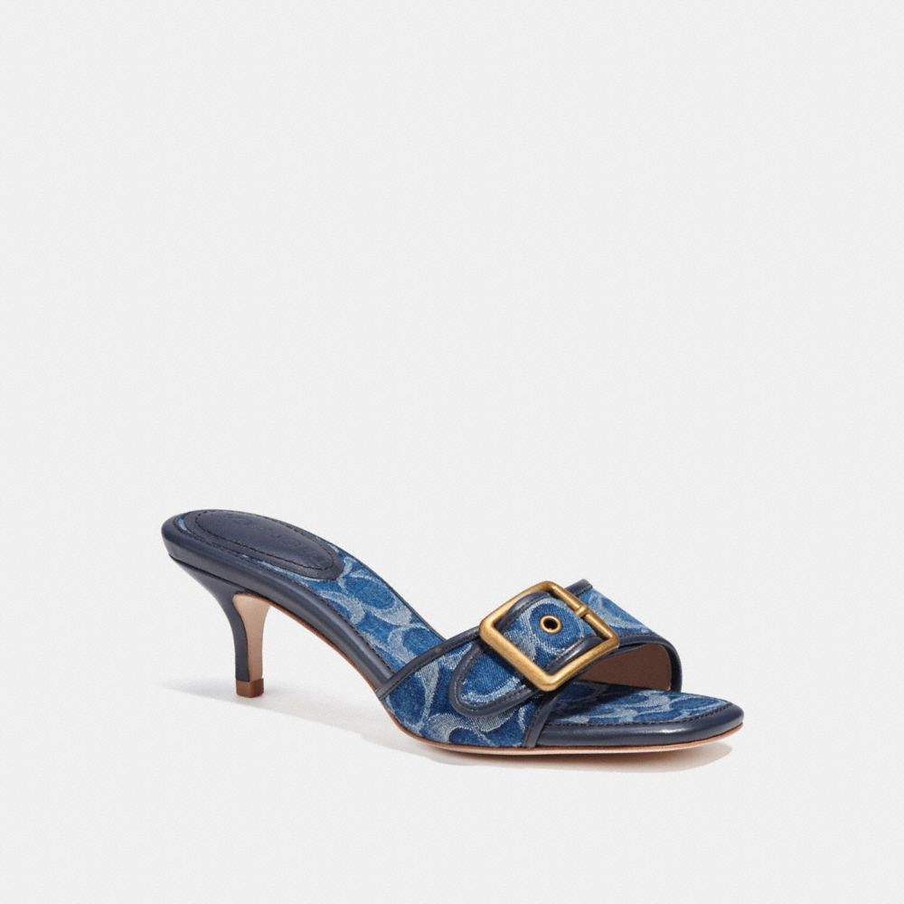 COACH Margot Sandal In Signature Denim