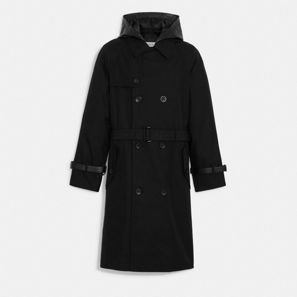 Coach raincoat with clearance hood