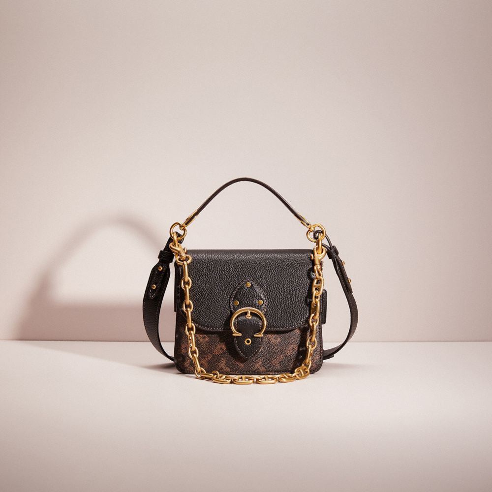 Restored Beat Shoulder Bag 18 With Horse And Carriage Print | COACH®