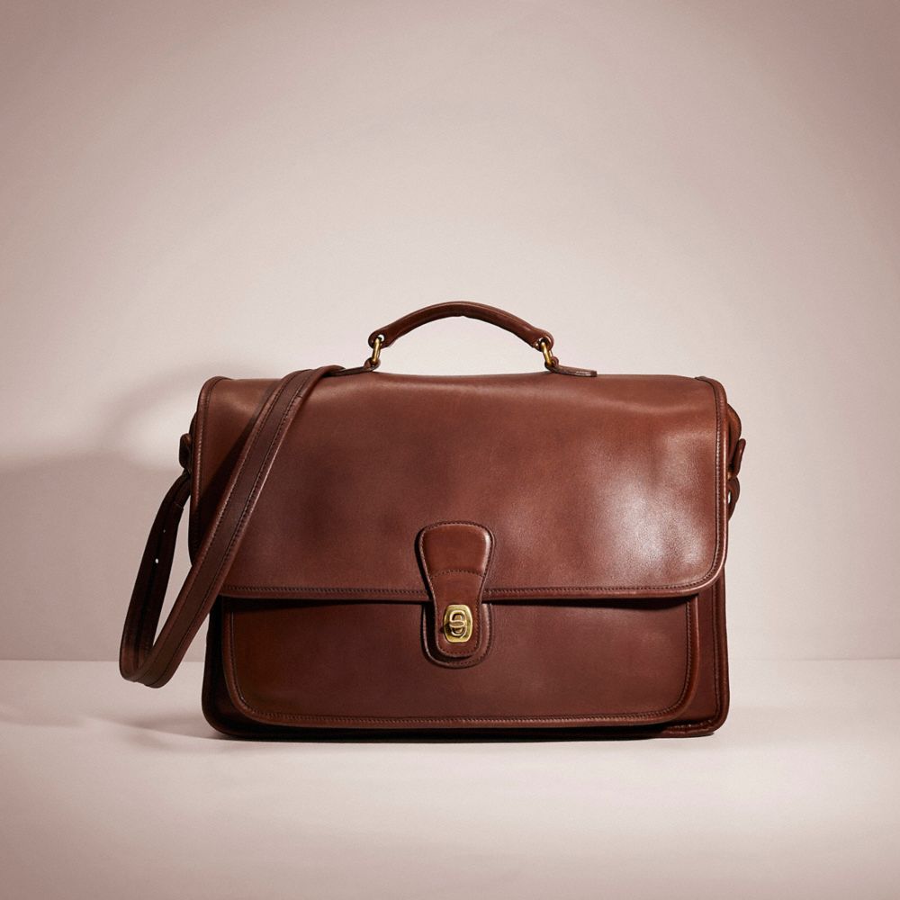 coach briefcase vintage