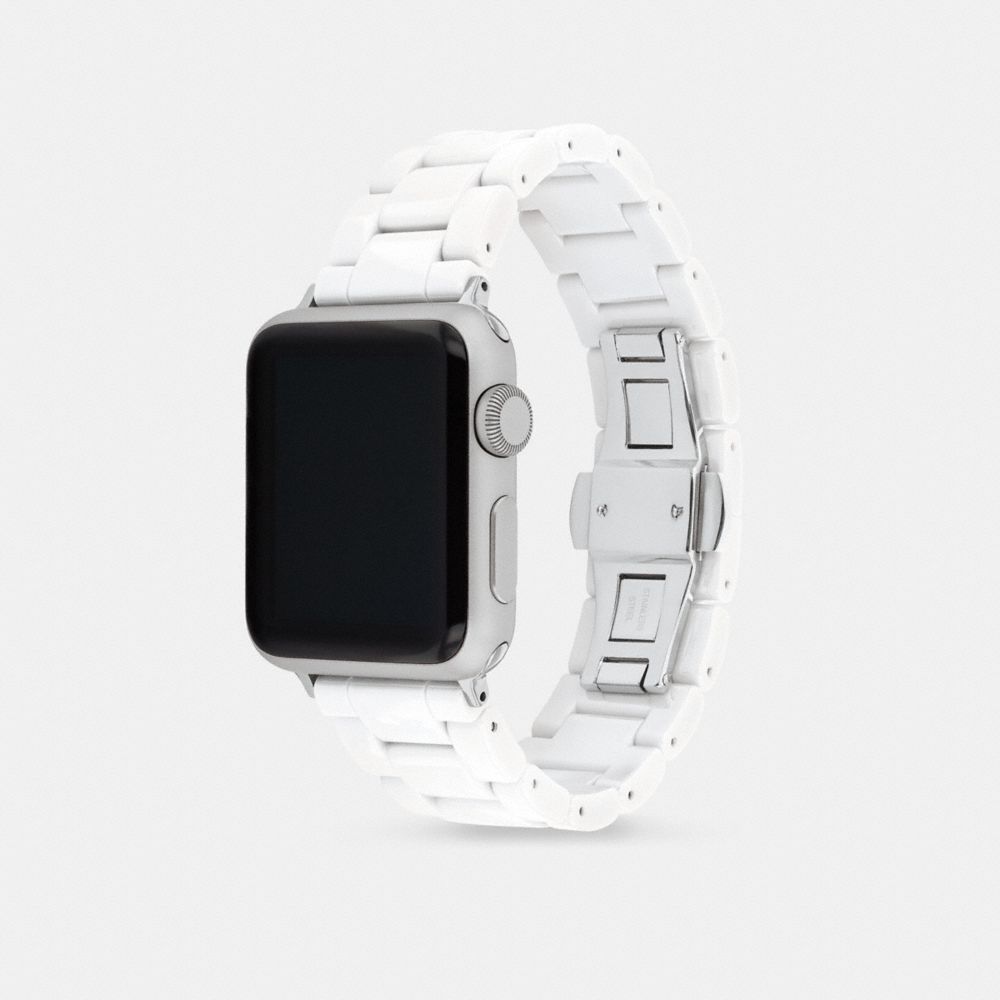 Apple watch white discount strap