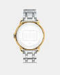 COACH®,ARDEN WATCH, 38MM,Metal,Two Tone,Back View