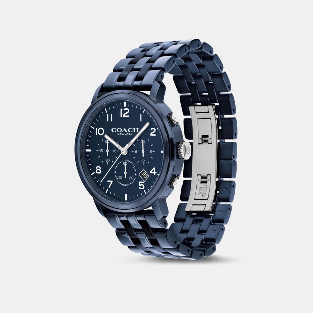 COACH®,Harrison Watch, 42 Mm,,Angle View