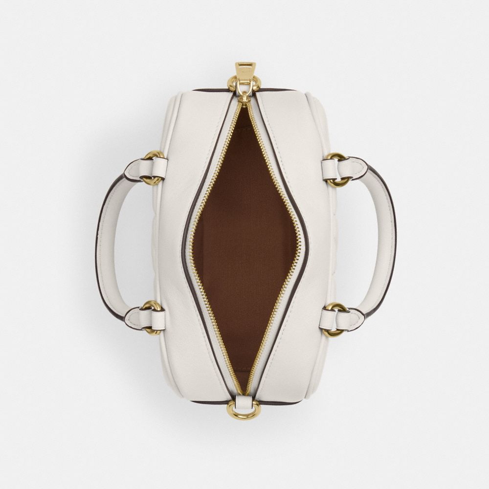 COACH®,サッチェル クロスボディ・キルティング,ミニバッグ&お財布ショルダー,ﾁｮｰｸ