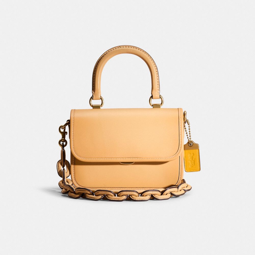 COACH®,Restored Rogue Top Handle Bag,,Front View