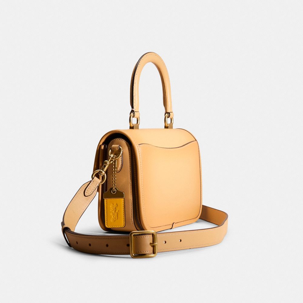 COACH®,Restored Rogue Top Handle Bag,,Angle View