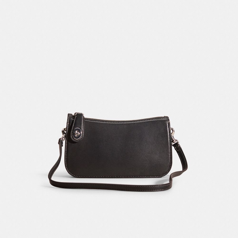 Coach Restored Penn Shoulder Bag In Silver/black