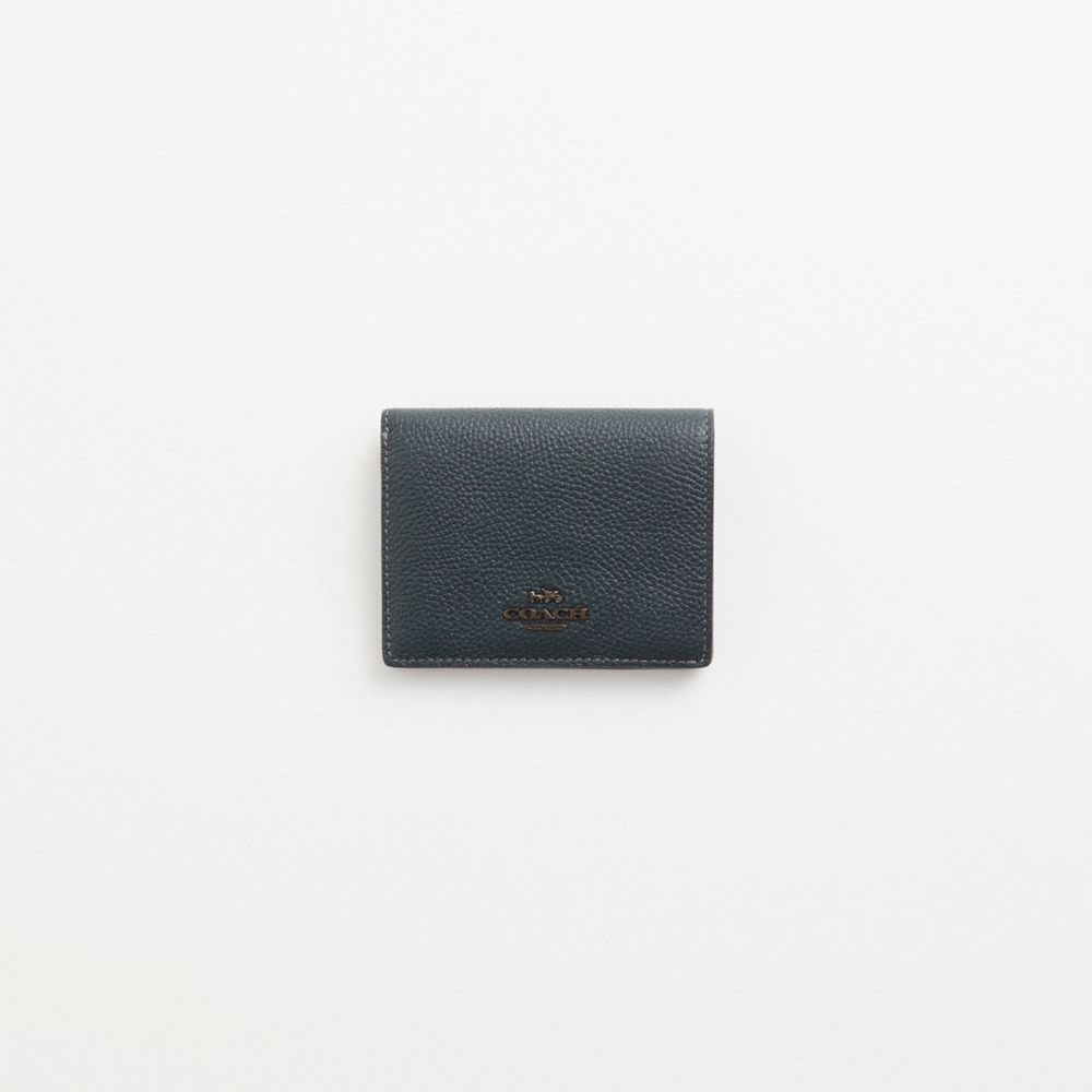 Small snap wallet coach sale