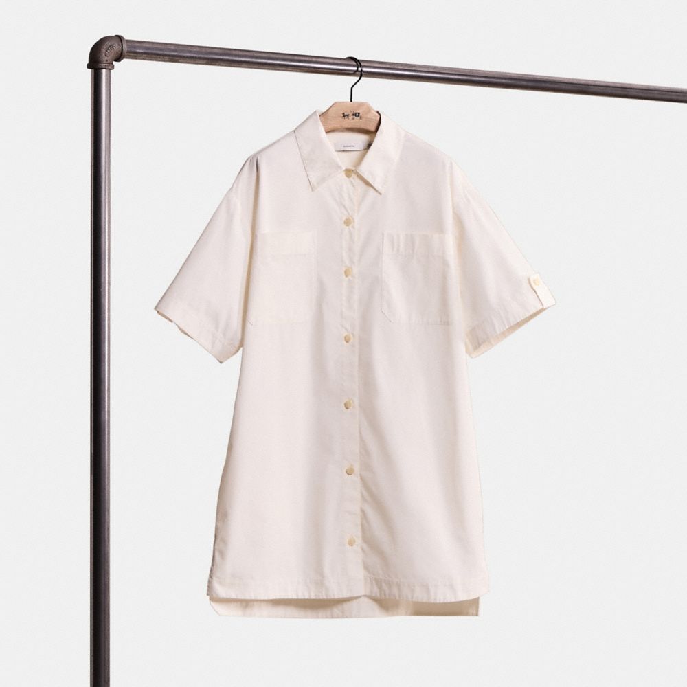 COACH RESTORED SHIRT DRESS 