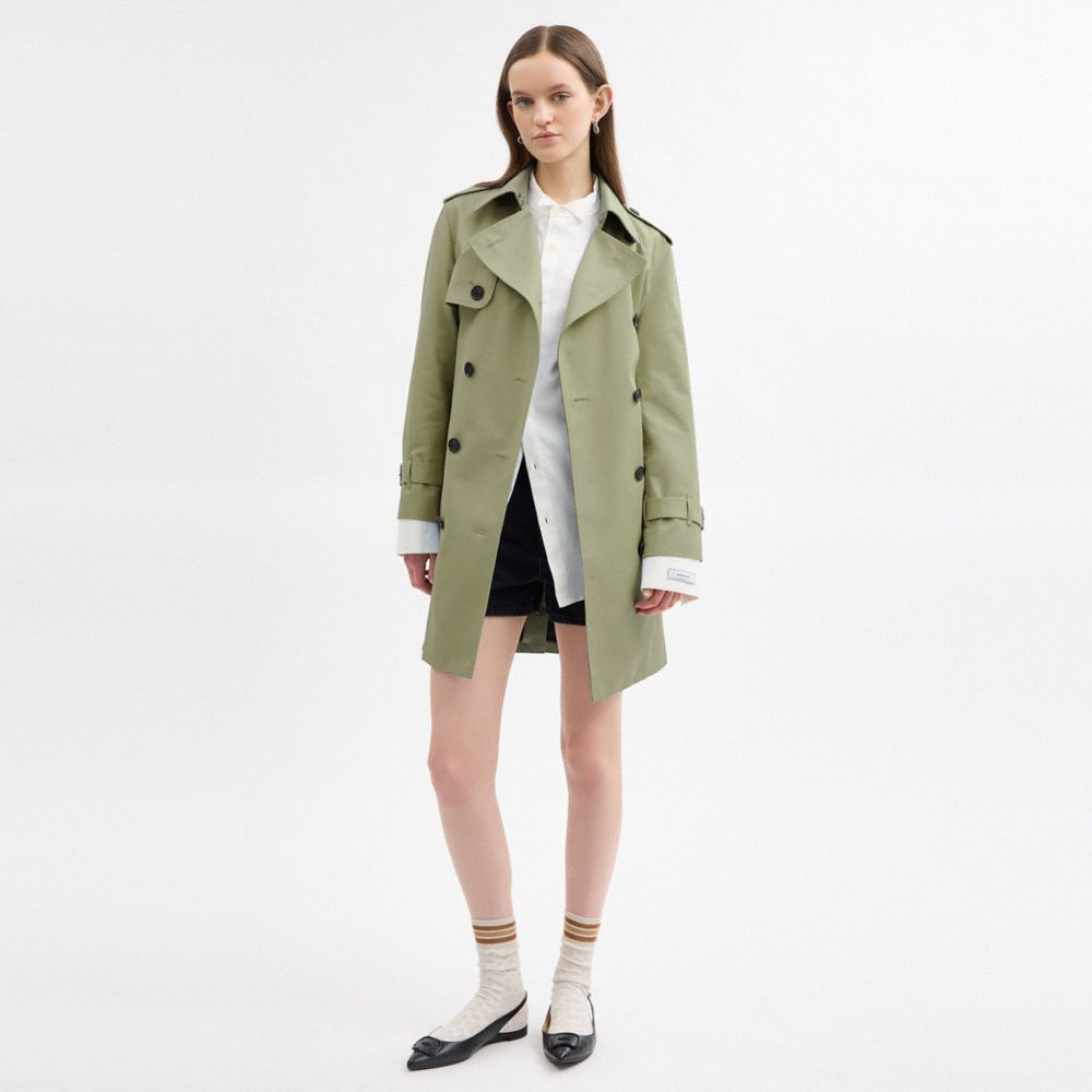 公式】コーチアウトレット | ミッド トレンチ