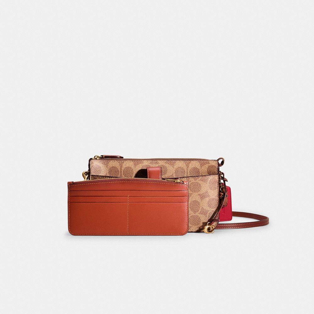 Coach Upcrafted Noa Pop Up Messenger In Signature Canvas