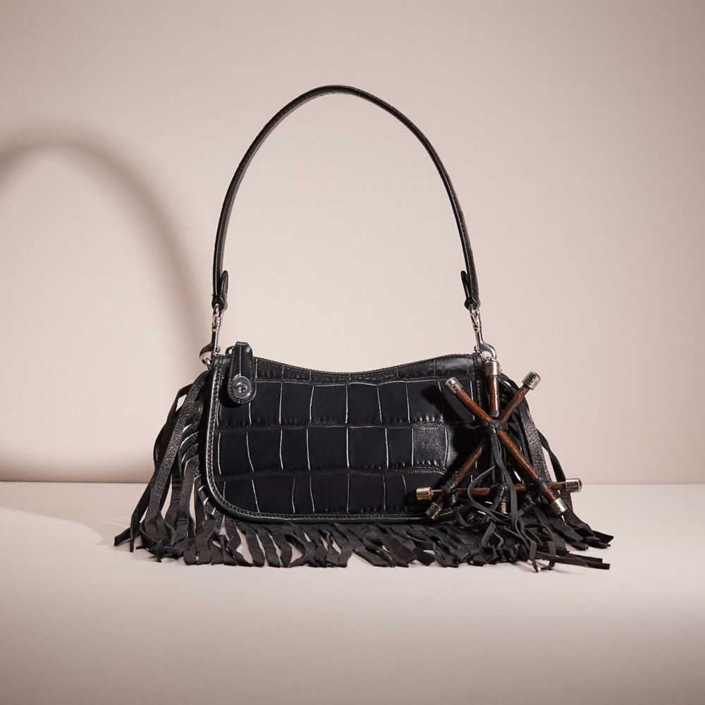 COACH®,Upcrafted Swinger Bag 20,,Front View