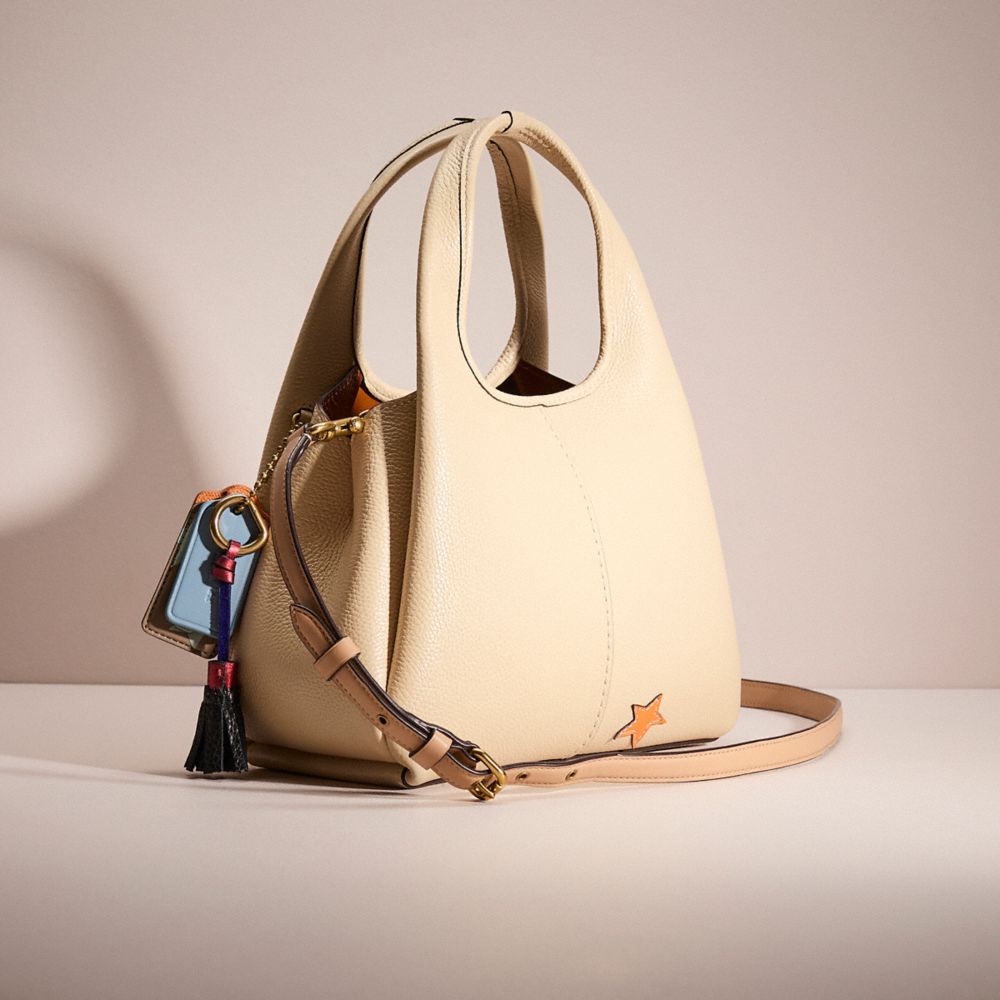 COACH®,Upcrafted Lana Shoulder Bag 23,,Angle View