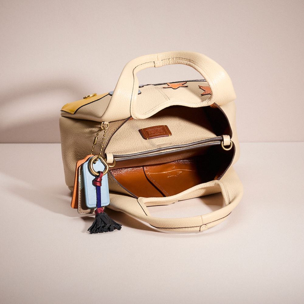 COACH®,Upcrafted Lana Shoulder Bag 23,,Inside View,Top View
