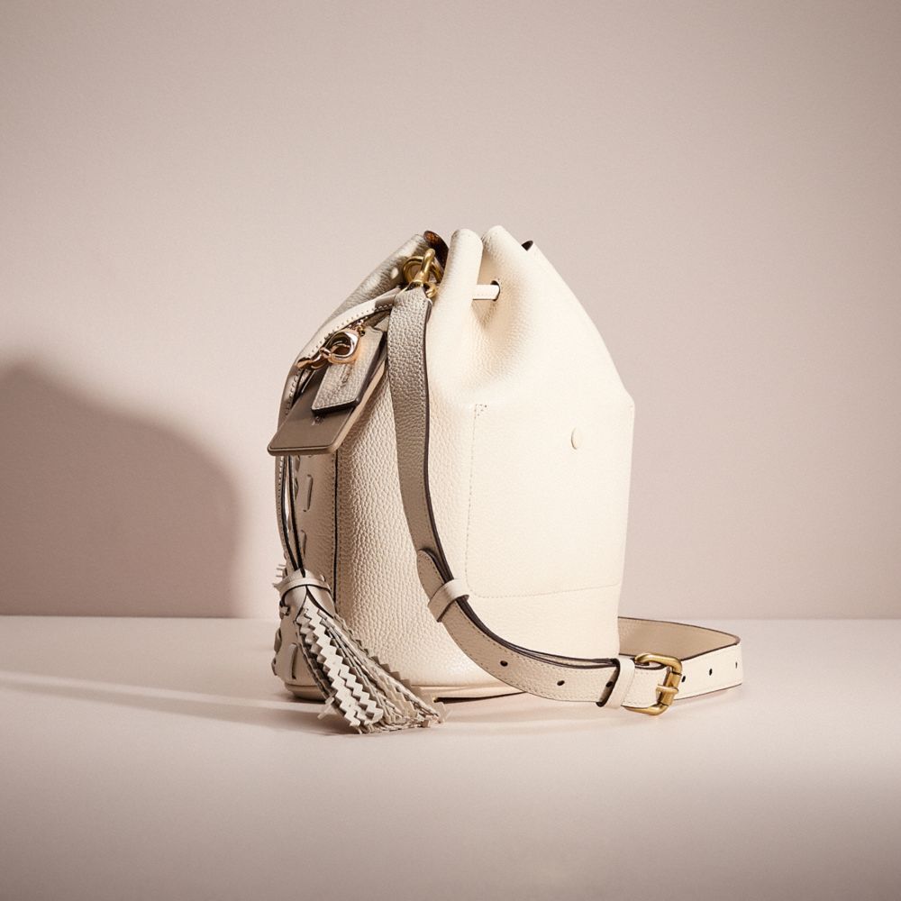 COACH® | Upcrafted Lora Bucket Bag With Whipstitch