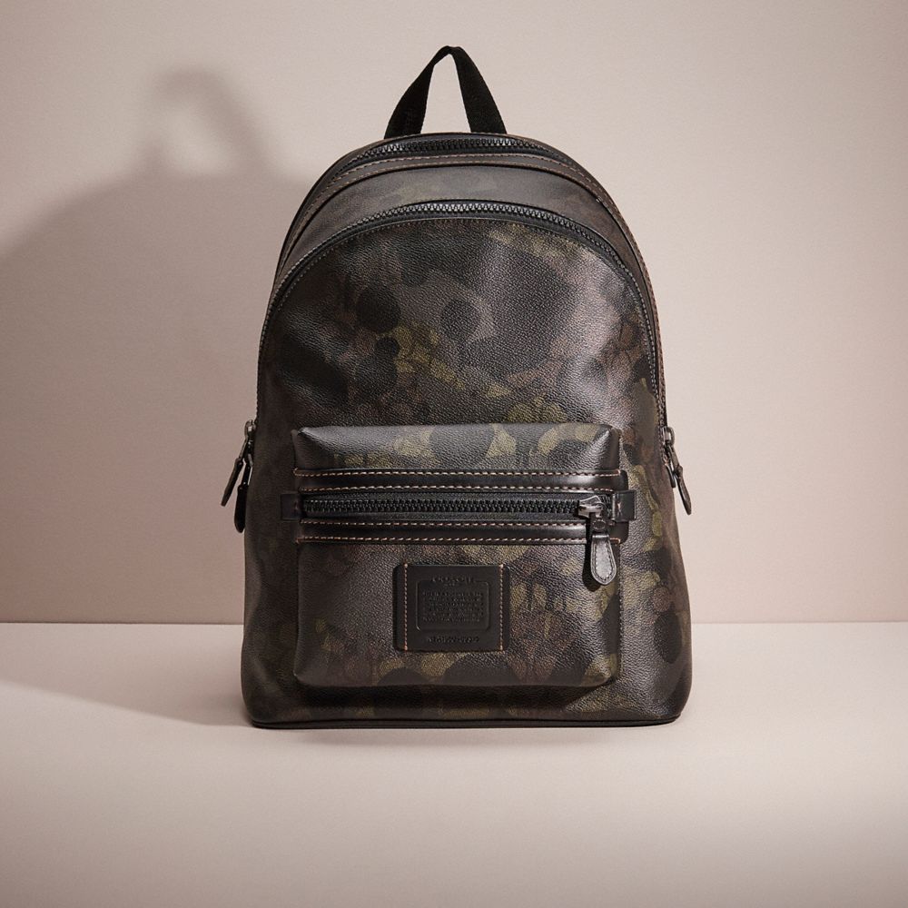 Coach academy backpack in signature canvas on sale