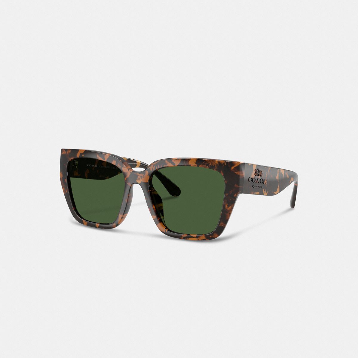 Coach oversized cat-eye sunglasses front view