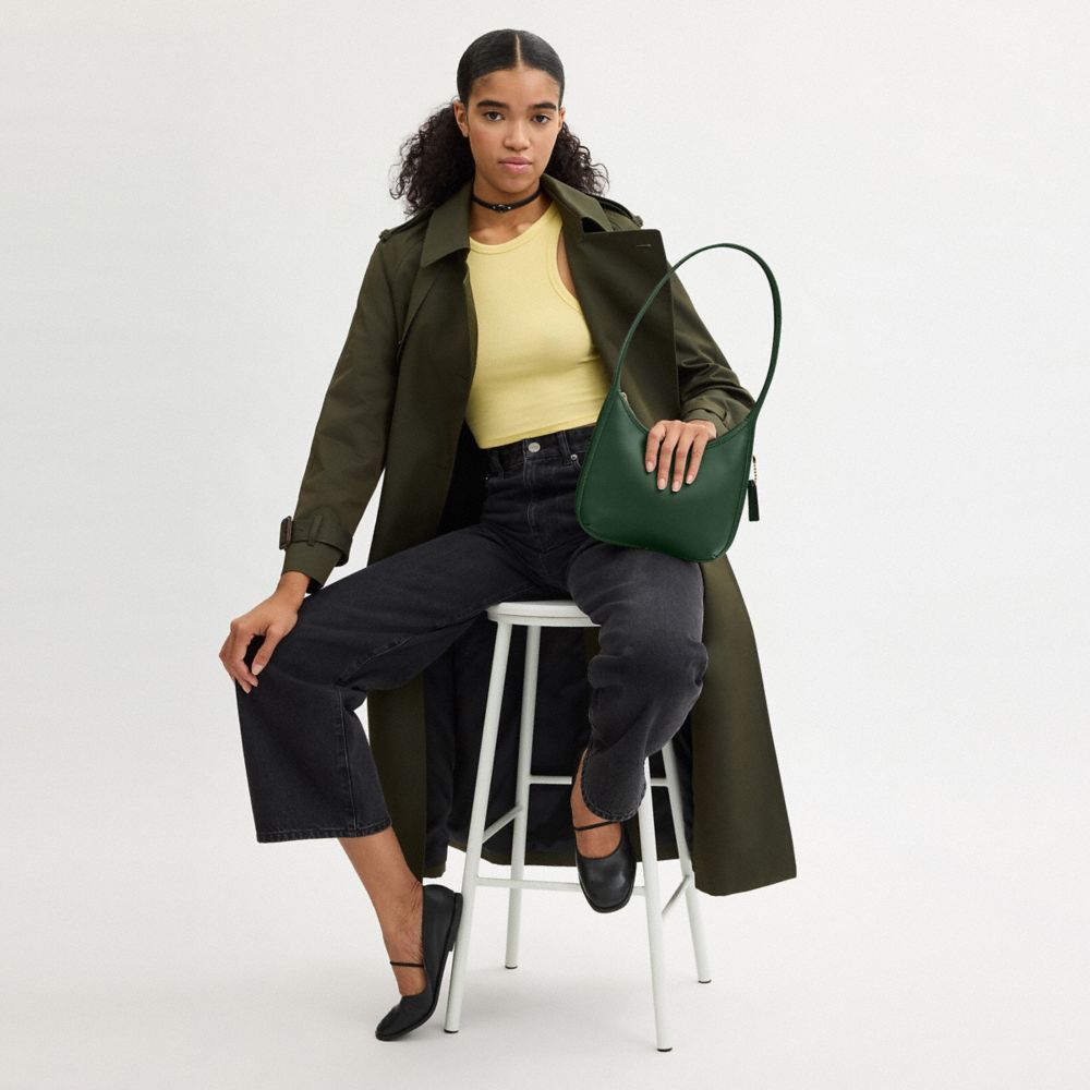 Coach In Brass/hunter Green