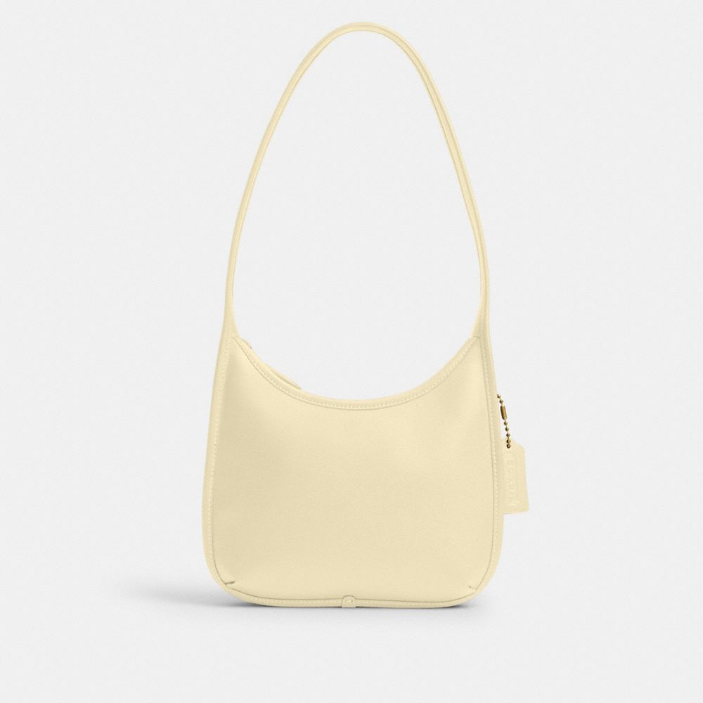 Coach Curve Zip Bag In Brass/moonlight