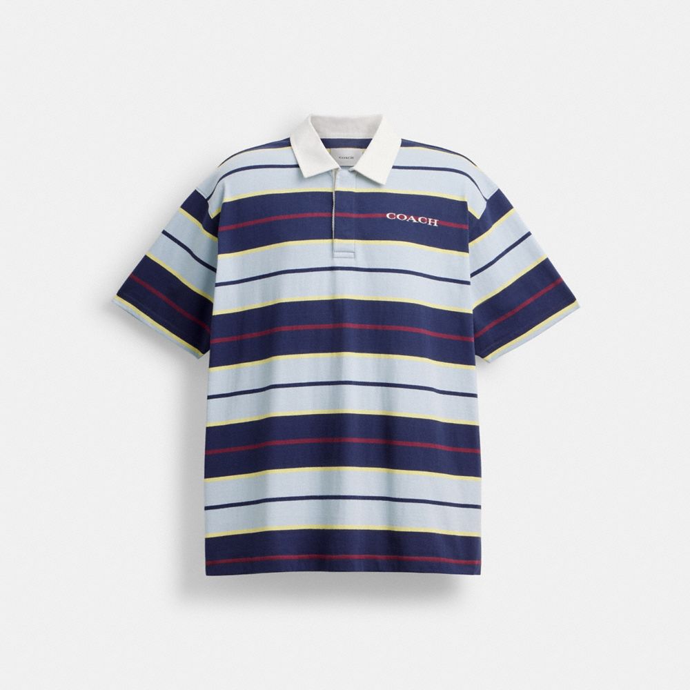 Coach Relaxed Striped Polo