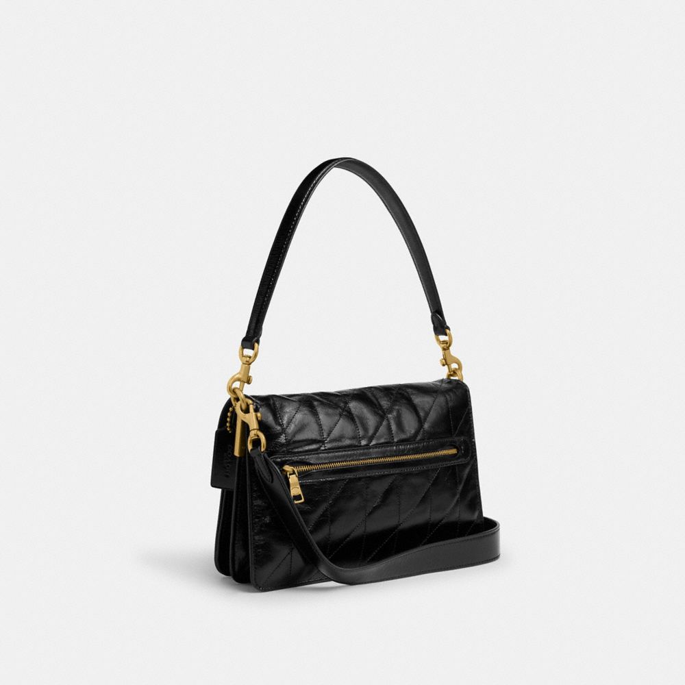 COACH®,Chain Tabby Shoulder Bag With Quilting,,Angle View