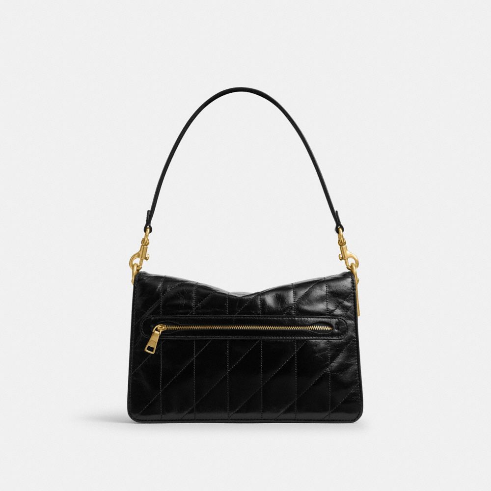 Coach Chain Tabby Shoulder Bag With Quilting In Multi