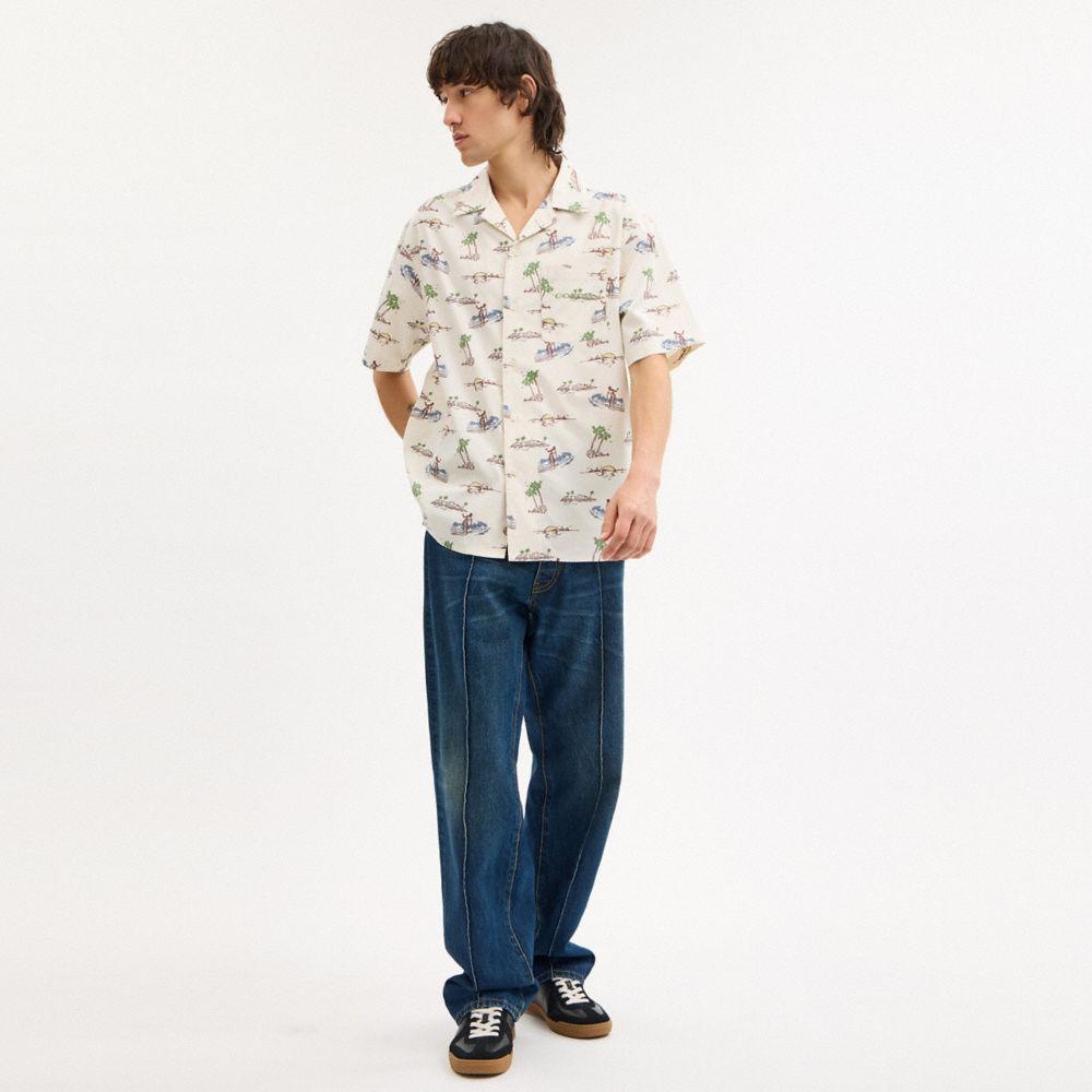 COACH®,Surf Camp Shirt,,Scale View