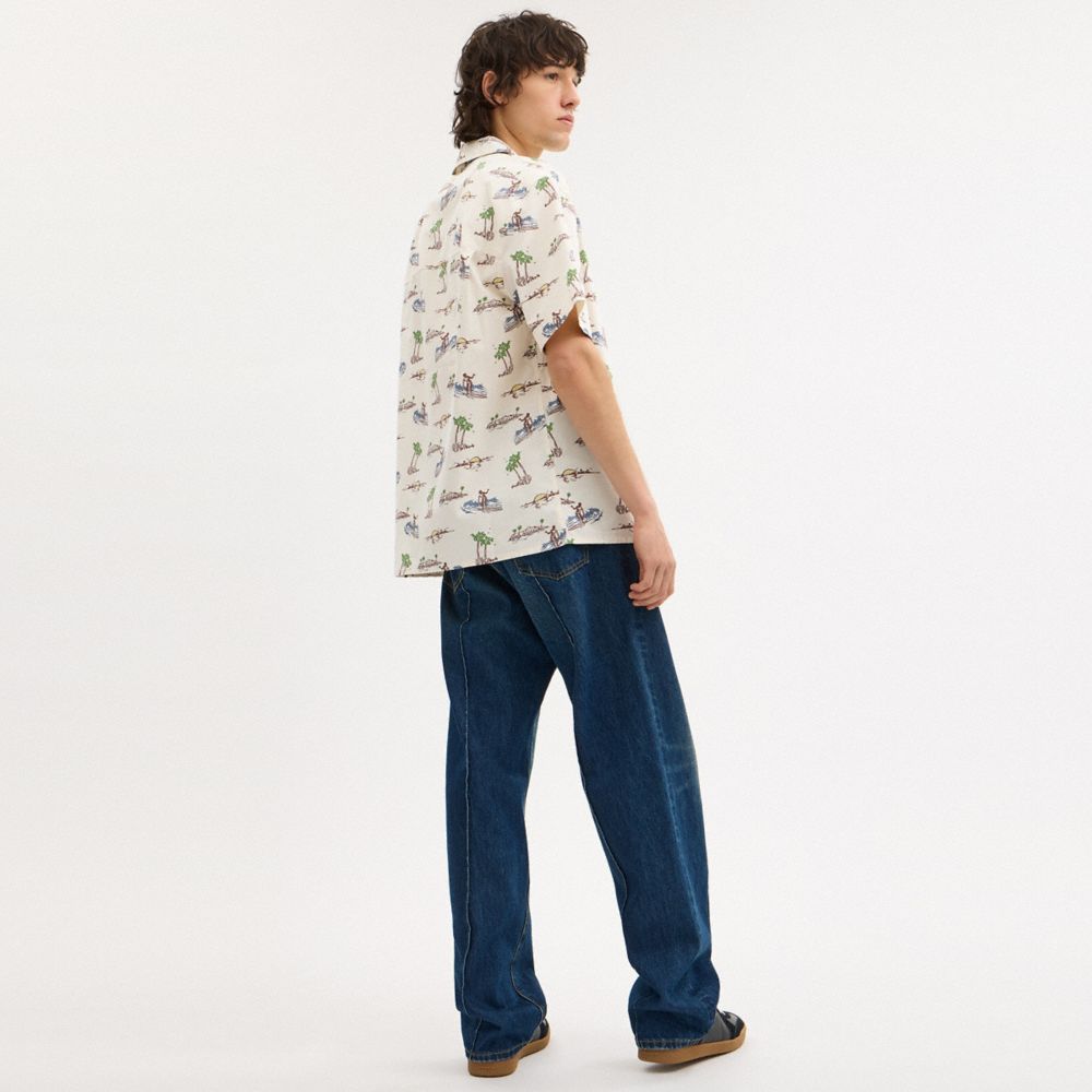 COACH®,Surf Camp Shirt,,Scale View