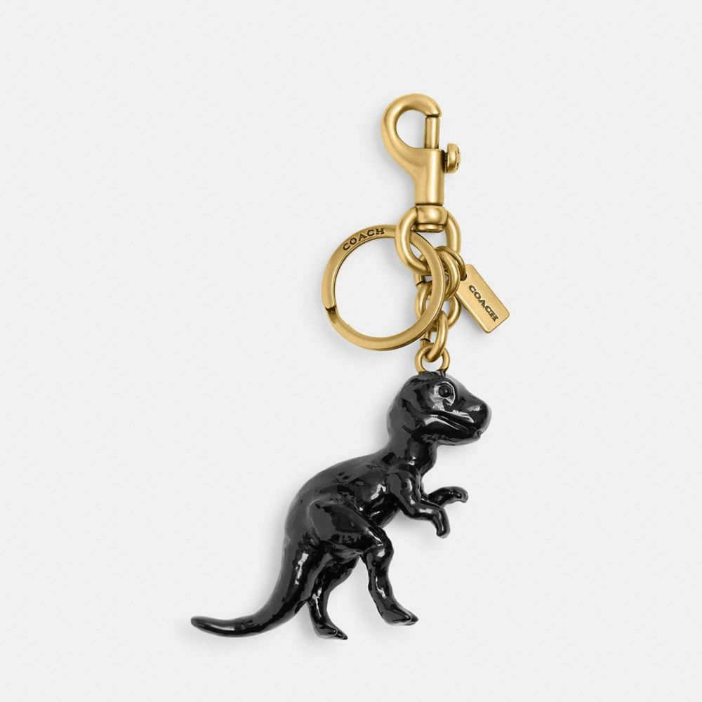 COACH®,Dinosaur Bag Charm,,Front View