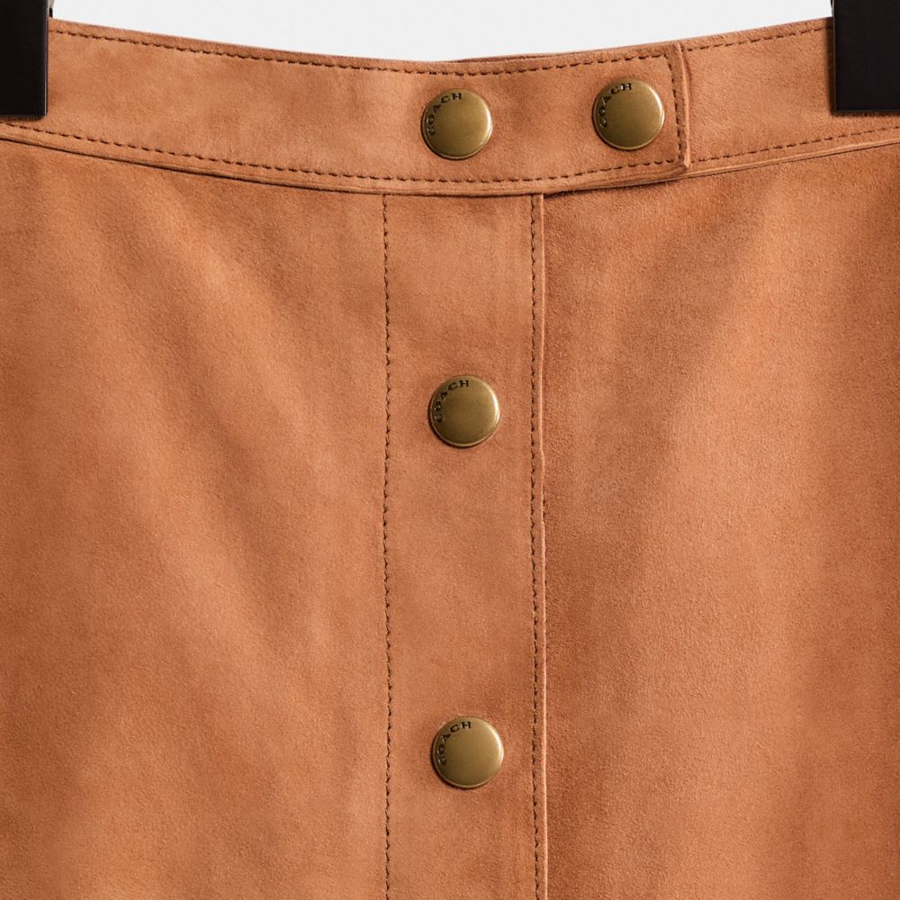 Restored Suede Skirt