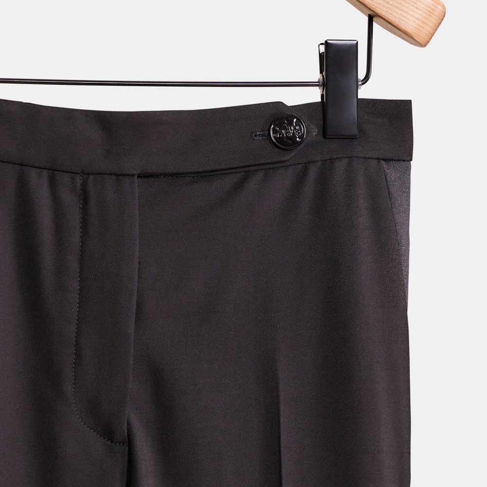 COACH RESTORED TUXEDO FLARE TROUSERS 